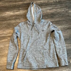 Rabbit fleece hooded sweatshirt